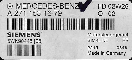A 271 153 16 79 Mercedes