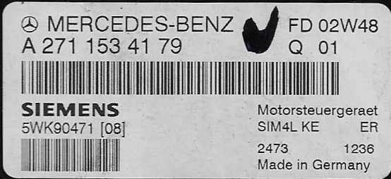 A 271 153 41 79 Mercedes