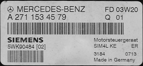 A 271 153 45 79 Mercedes