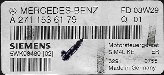 A 271 153 61 79 Mercedes