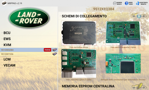 Update XEP100 to read Land Rover KVM